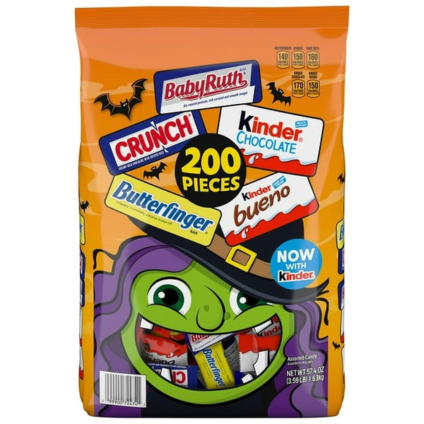 Ferrero Halloween Candy, Variety Pack, 200 pcs. Ferrero Halloween Candy, Variety Pack, 200 pcs.