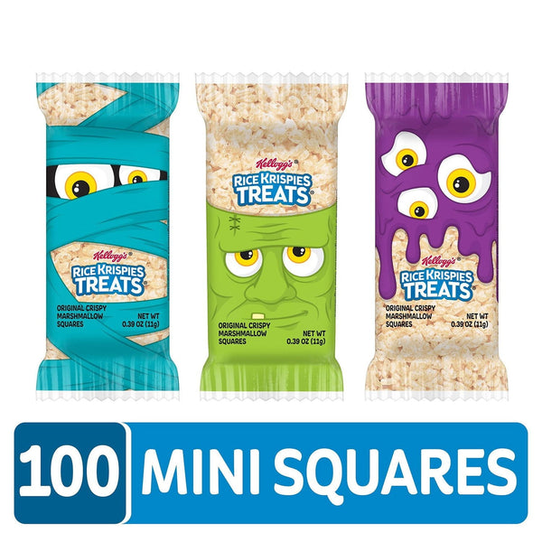 Kellogg's Rice Krispies Treats Halloween Mini Squares, 100 ct.