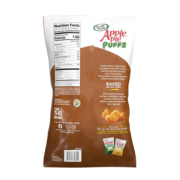 Sensible Portions Apple Pie Puffs, 13.5 oz.