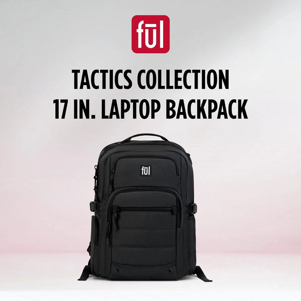 Ful Tactics Collection 17" Travel Laptop Backpack