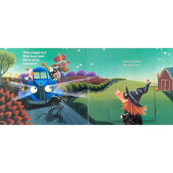 Little Blue Truck's Halloween, Board Book