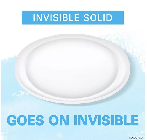 Secret Invisible Solid Antiperspirant and Deodorant, Powder Fresh, 2.6 oz., 5 pk.