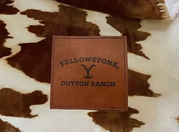 Yellowstone Silk Touch Sherpa Reverse Throw, 60" x 70"