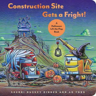 Construction Site Gets a Fright!, Hardcover