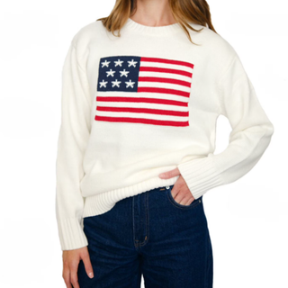 Mighty Fine Women's Americana Sweater