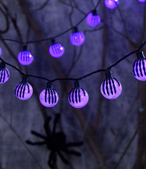Member's Mark 20ct Spooky 8-Function LED G50 Lights, 7.5' Lighted Length