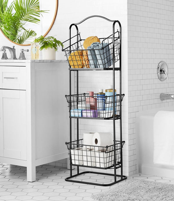 Member's Mark 3-Tier Standing Wire Basket