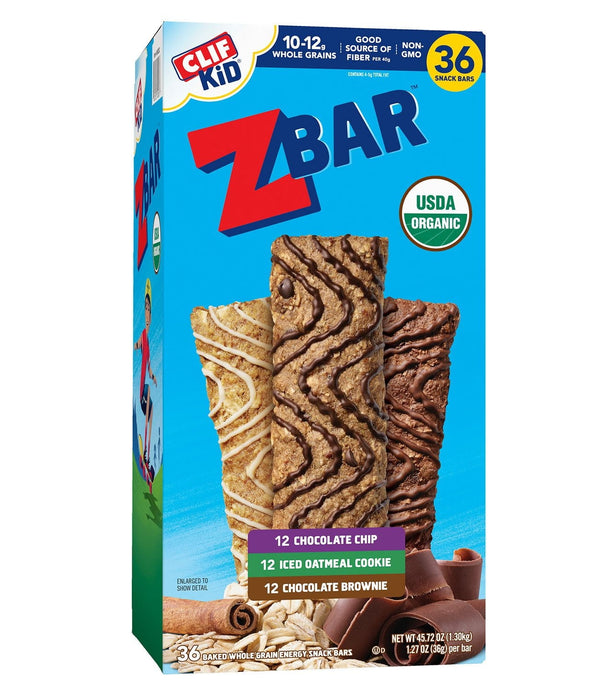 CLIF Kid ZBar, 1.27 oz., 36 ct.