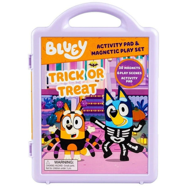 Magnetic Play Set: Bluey Trick or Treat, Mixed Media
