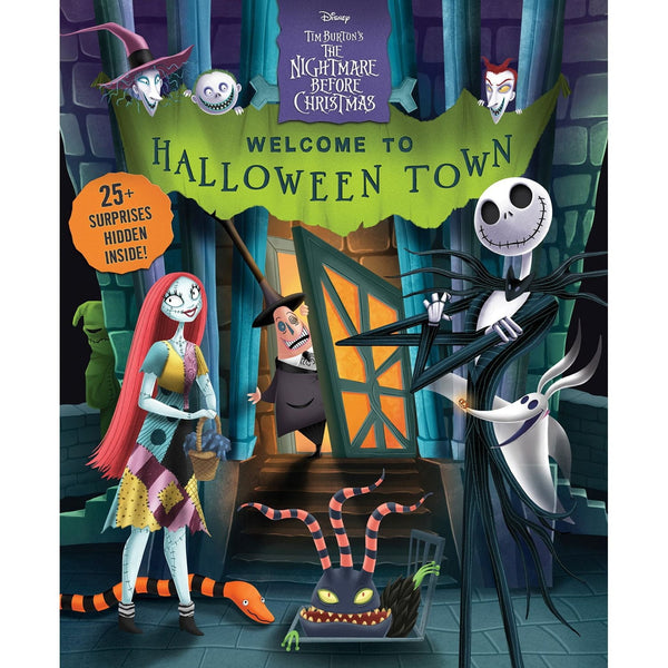 Disney Tim Burton's The Nightmare Before Christmas: Welcome to Halloween Town!, Hardcover
