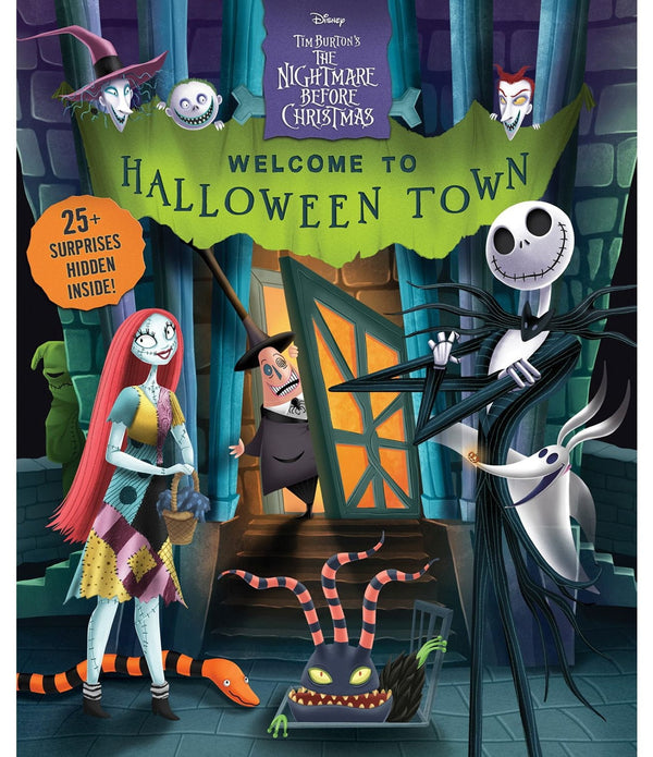 Disney Tim Burton's The Nightmare Before Christmas: Welcome to Halloween Town!, Hardcover