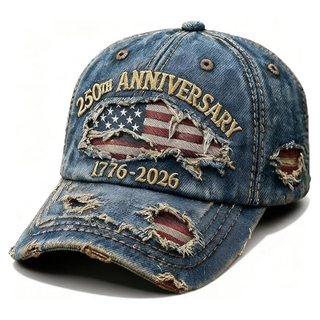 250th Anniversary Hat Patriotic USA Baseball Cap for 2026 Celebrations