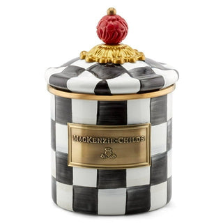 MacKenzie-Childs Courtly Check Demi Canister