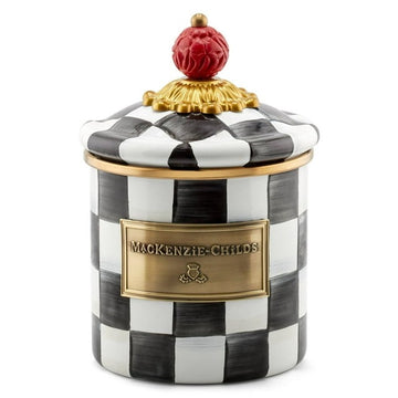 MacKenzie-Childs Courtly Check Demi Canister