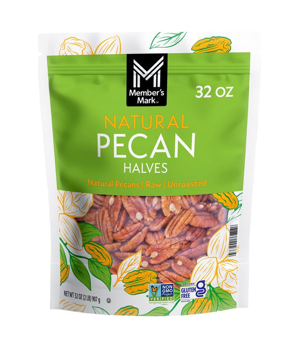 Member's Mark Natural Pecan Halves, 32 oz.