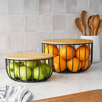 Member's Mark Wire Baskets, Set of 2