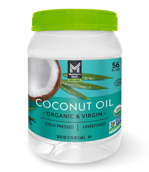 Member's Mark Organic Virgin Coconut Oil, 56oz.