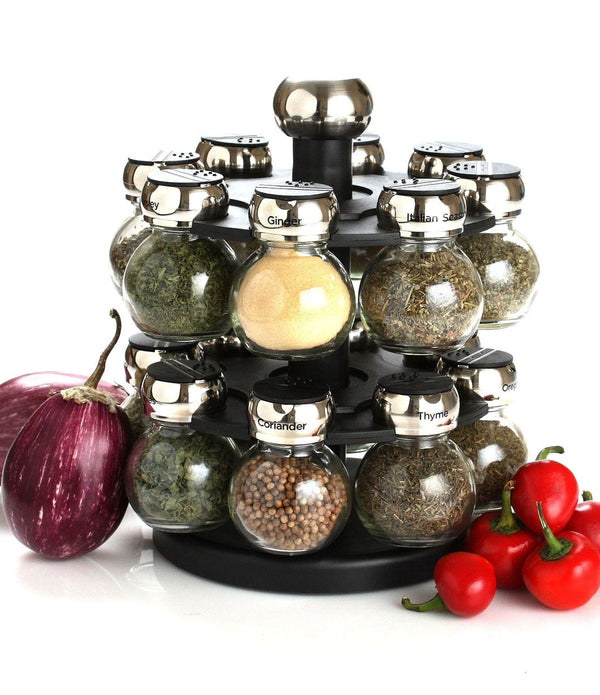 Olde Thompson Spice Rack with Spices