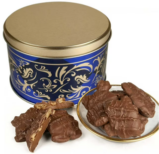 Chocolate Pecan Clusters Gift Tin, 23 oz.