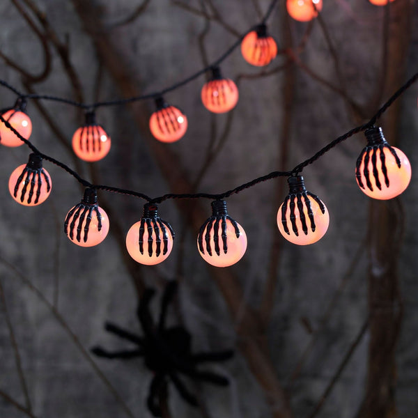 Member's Mark 20ct Spooky 8-Function LED G50 Lights, 7.5' Lighted Length