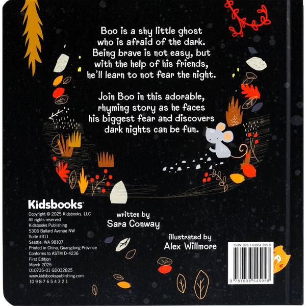 Ghost Afraid of the Dark, Board Book