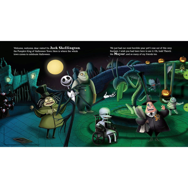 Disney Tim Burton's The Nightmare Before Christmas: Welcome to Halloween Town!, Hardcover