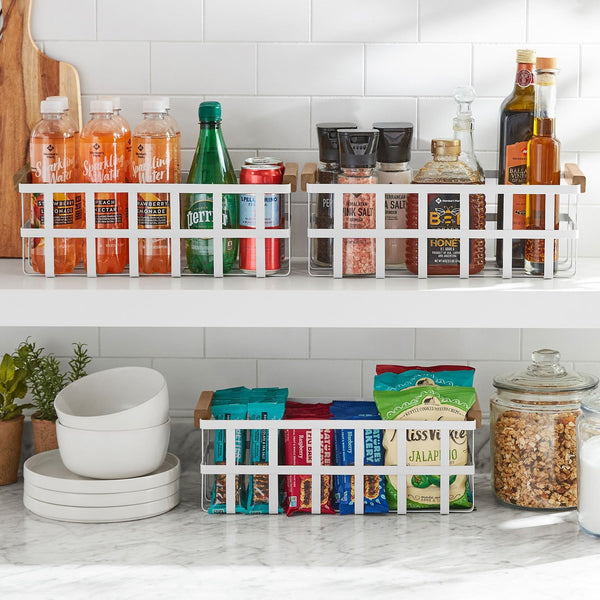 Member's Mark 3-Pack Wire Pantry Bin