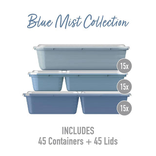 Bentgo 90 Piece Meal Prep Set, Choose Color