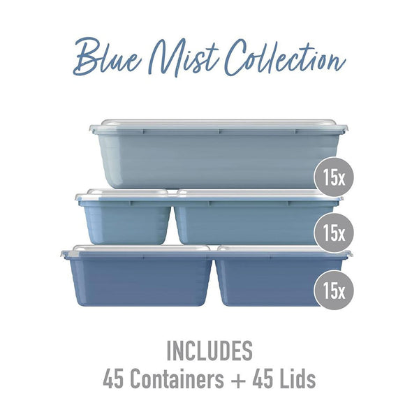 Bentgo 90 Piece Meal Prep Set, Choose Color