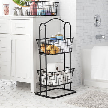 Member's Mark 3-Tier Standing Wire Basket