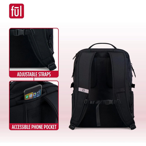 Ful Tactics Collection 17" Travel Laptop Backpack