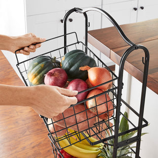 Member's Mark 3-Tier Standing Wire Basket