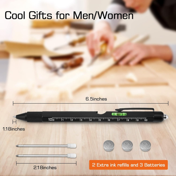 Multitool Pen 9-in-1 Father’s Day Gadget Gift for Dad