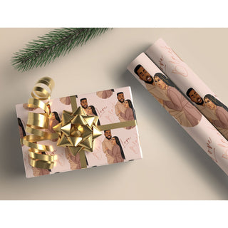 Mah Melanin Beautiful Collection Premium Wrapping Paper, 4 pk.