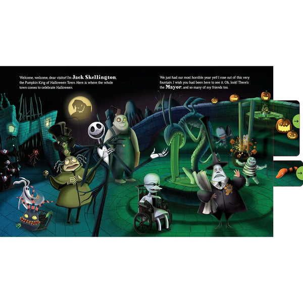 Disney Tim Burton's The Nightmare Before Christmas: Welcome to Halloween Town!, Hardcover