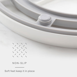 YouCopia Crazy Susan Turntable with 3 Bins Organizer Set