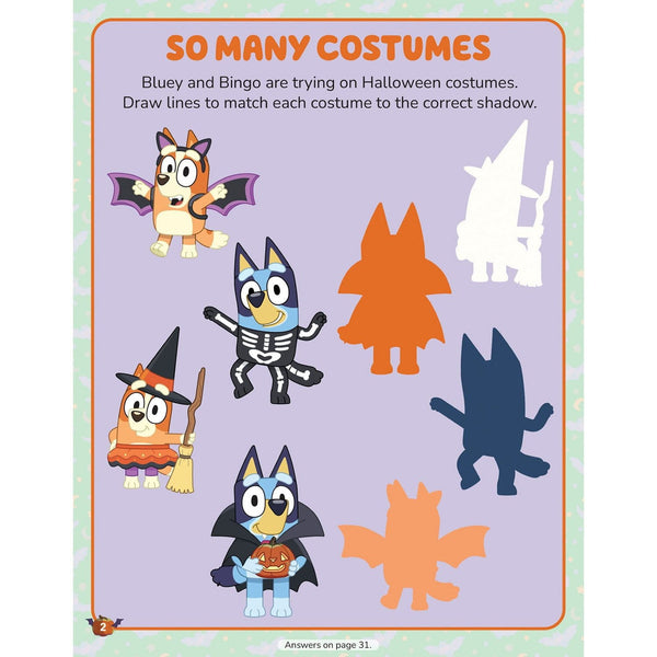 Magnetic Play Set: Bluey Trick or Treat, Mixed Media