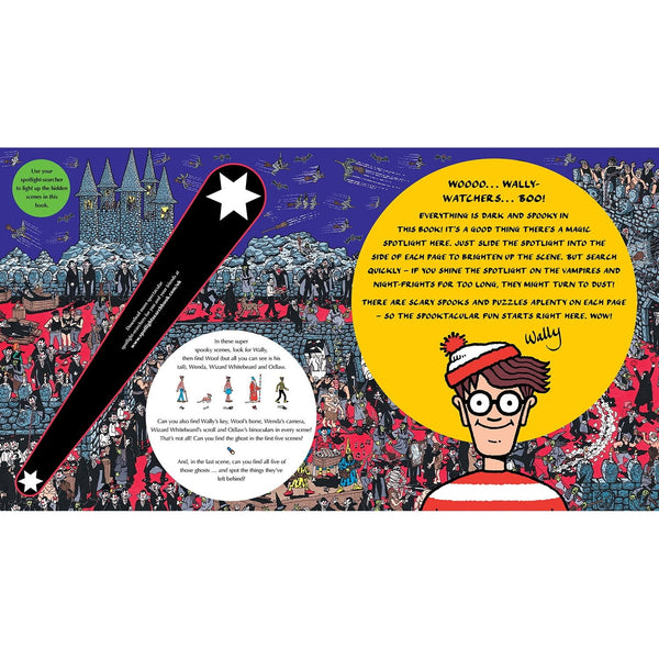Where's Waldo? Spooky Spotlight Search, Hardcover