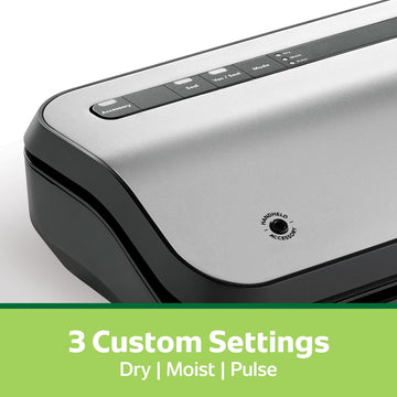 FoodSaver Preserve Vacuum Sealer, Special Value 14-Piece Starter Kit with Vacuum Seal Roll and Bags