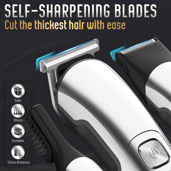 Beard Trimmer for Men Waterproof Grooming Kit Father’s Day Gift