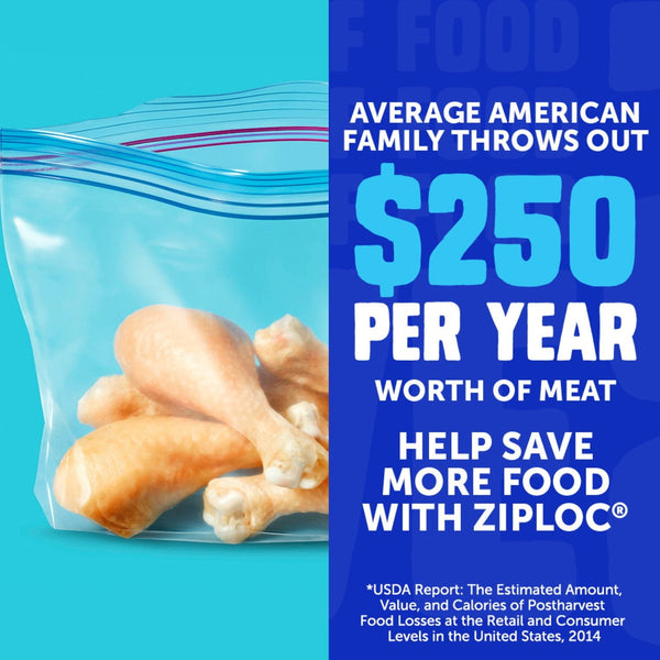 Ziploc Half Gallon Freezer Bags, 160 ct.