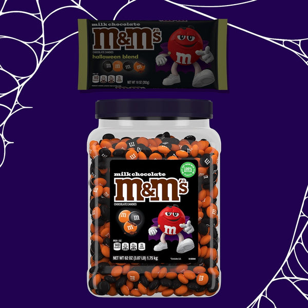 M&M'S Milk Chocolate Halloween Candy, 62 oz.
