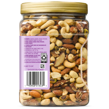 Member's Mark Lightly Salted Deluxe Mixed Nuts, 34 oz.