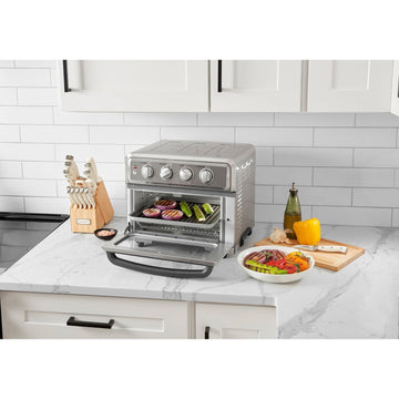 Cuisinart 8-in-1 Toaster Oven Air Fryer with Grill, Stainless Steel
