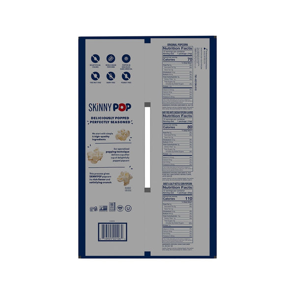 SkinnyPop Variety Snack Pack Popcorn, 0.5 oz., 36 pk.