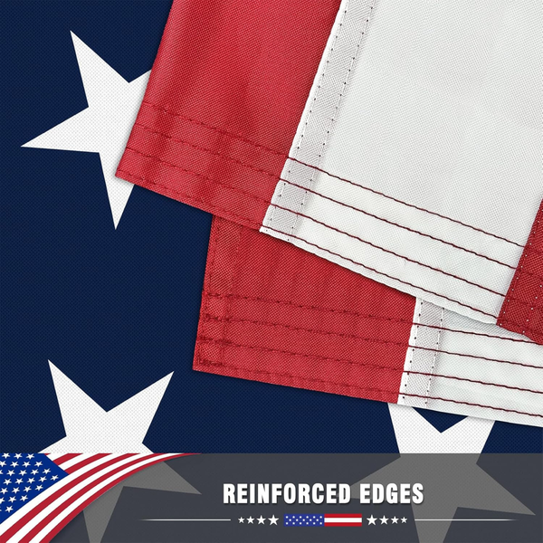 Polyester American Flag for Outdoor Home Display