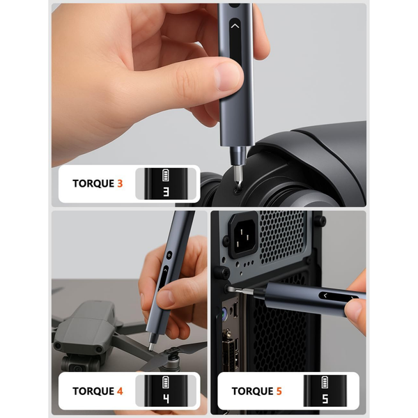 Mini Electric Screwdriver 80-in-1 Cordless Precision Repair Kit for Dad