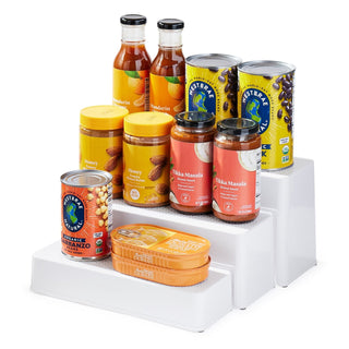 YouCopia ShelfSteps 2-Pack Can Organizer Set, 3-Shelf