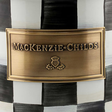 MacKenzie-Childs Courtly Check Demi Canister