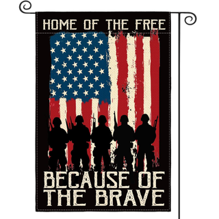 4th of July Outdoor Patriotic Garden Flag for Home Decoration